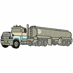 Truck Embroidery Design 10 Truck Embroidery Design 10